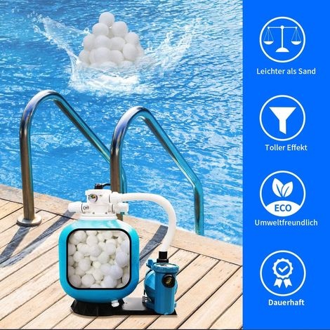 500-g-filterbälle, Poolfilterbälle, Sandfiltersystem, Alternative Zu 18 Kg Filtersand, Ersatzteile Für Poolfilter, Filterpumpe