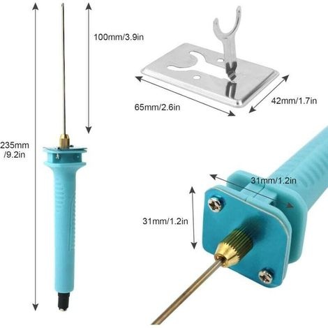 Professionelle Schaumstoffschneidemaschine, 10 Cm Elektrisches Schaumstoffschneidewerkzeug-set, 100–240 V, 18 W, Prozess