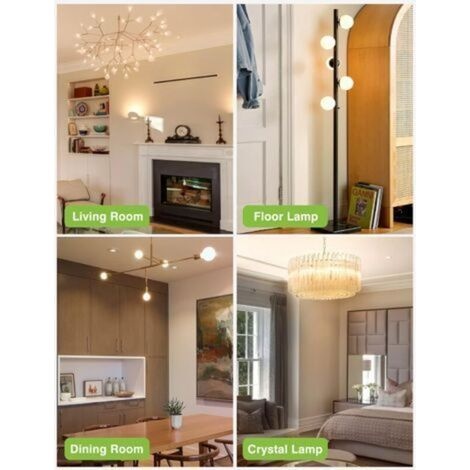 G9 Led-lampen, 3 W (entspricht 30 W Halogenlampe), Warmweiß (3000 K), 300 Lm, Energiesparend, Flimmerfrei, Nicht Dimmbar, 12er-packung