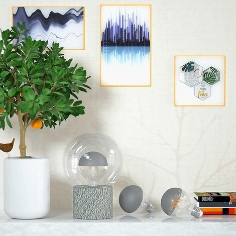 A19 Halbsilber Beschichtete, Reflektierende Led-lampe, Dekorative Lichtquelle, A19 Halbsilber-drachenkugel Mit Schraubverschluss