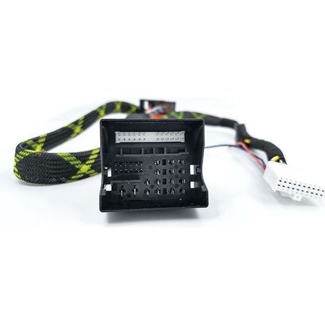 Modifizierter Kabelbaum Für Den Digitalen Dsp25-golf-verstärker, Upgrade Des Originalbildschirms Des Fahrzeugs, Modifizierte Verkabelung Für Das Auto-audiosystem.