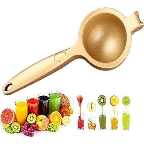 Mini-zitruspresse, Tragbar, Sicher Und Gesund, Hängende Fruchtpresse (gold)