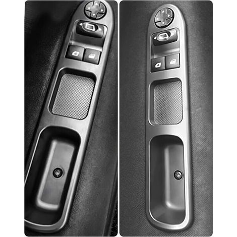 Fensterheberschalter 207, Elektrischer Fensterheberschalter Vorne Links 6554.qc, Fensterheberschalter 207, Fenstersteuerung 207 Für Peugeot 207 Und Citroën C3