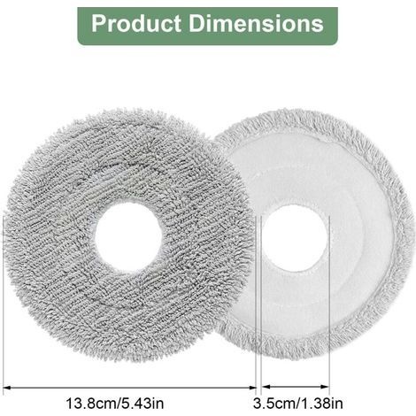 30-teiliges Wischmopp-zubehörset Für L10s Ultra Gen 3/gen 2/l10s Pro Ultra Heat/x40/x50 Ultra Complete/l10s/l40/x30, Für Ecovacs T50 Pro Omni Gen2/t50 Omni, Für Roborock Qv 35a/qrevo S5v