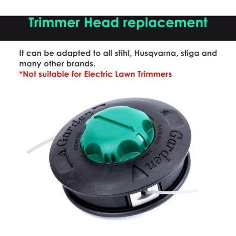2-teiliger Load E Go Kopf Freischneiderkopf, Oleomac, 130 Mm, M 10x1,25 F, Universal-metall-freischneiderkopf, Passend Für Alle Stihl- Und Husqvarna-freischneider