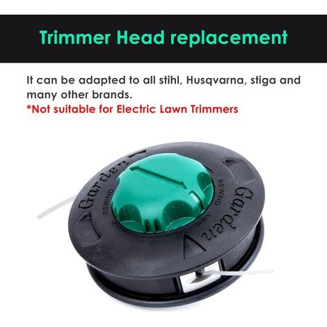 Load E Go Head Freischneiderkopf, Oleomac, 130 Mm, M 10x1,25 F, Universal-metall-freischneiderkopf, Passend Für Alle Stihl-, Husqvarna- Und Stiga-freischneider