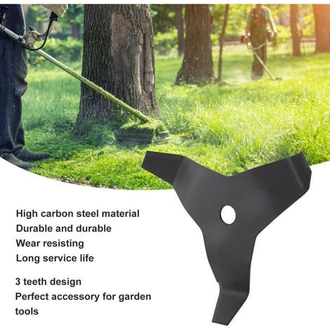 Dreizahn-freischneiderklingen Aus Kohlenstoffstahl, Gartenzubehör, Klein Und Leicht Zum Schneiden Von Gartensträuchern, Professionell Gefertigt, Hohe Qualität