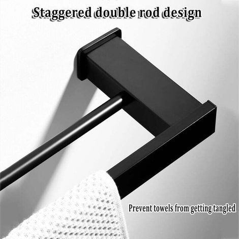 Elegante, Wandmontierte Handtuchstange Fürs Badezimmer, Einfache Montage, 40 Cm