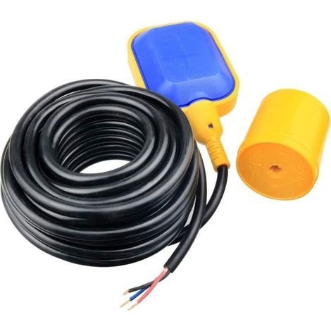 250-v-schwimmerschalter – Automatische Einstellung Mit 10-meter-kabel – Für Tauchpumpen Und Wassertanks