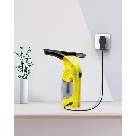 Ladegerät Für Kärcher Fensterreiniger Wv1 Wv2 Wv5 Wv75, Kärcher Netzkabel Für Kärcher Fensterreiniger Wv1 Wv2 Wv5 Wv75 Premium-adapter