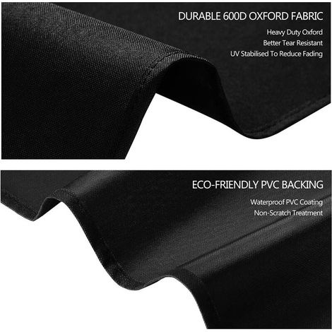 Wasserdichte 210d-sonnenliegenabdeckung – Uv-beständig, Winddicht, Mit Belüftungsgittern – 200 X 75 X 40/80 Cm – Langlebiger Schutz Für Den Außenbereich