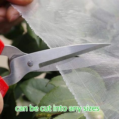 Insektennetz, 2,5 X 10 M Insektenschutznetz, Insektennetz Für Den Gemüsegarten, Feinmaschiges Insektennetz, Gartennetze, Insektennetz Für Gemüse