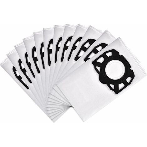 12 Staubsaugerbeutel Für Kärcher Wd4, Wd5, Wd6, Mv4, Mv5, Mv6 (nass & Trocken)