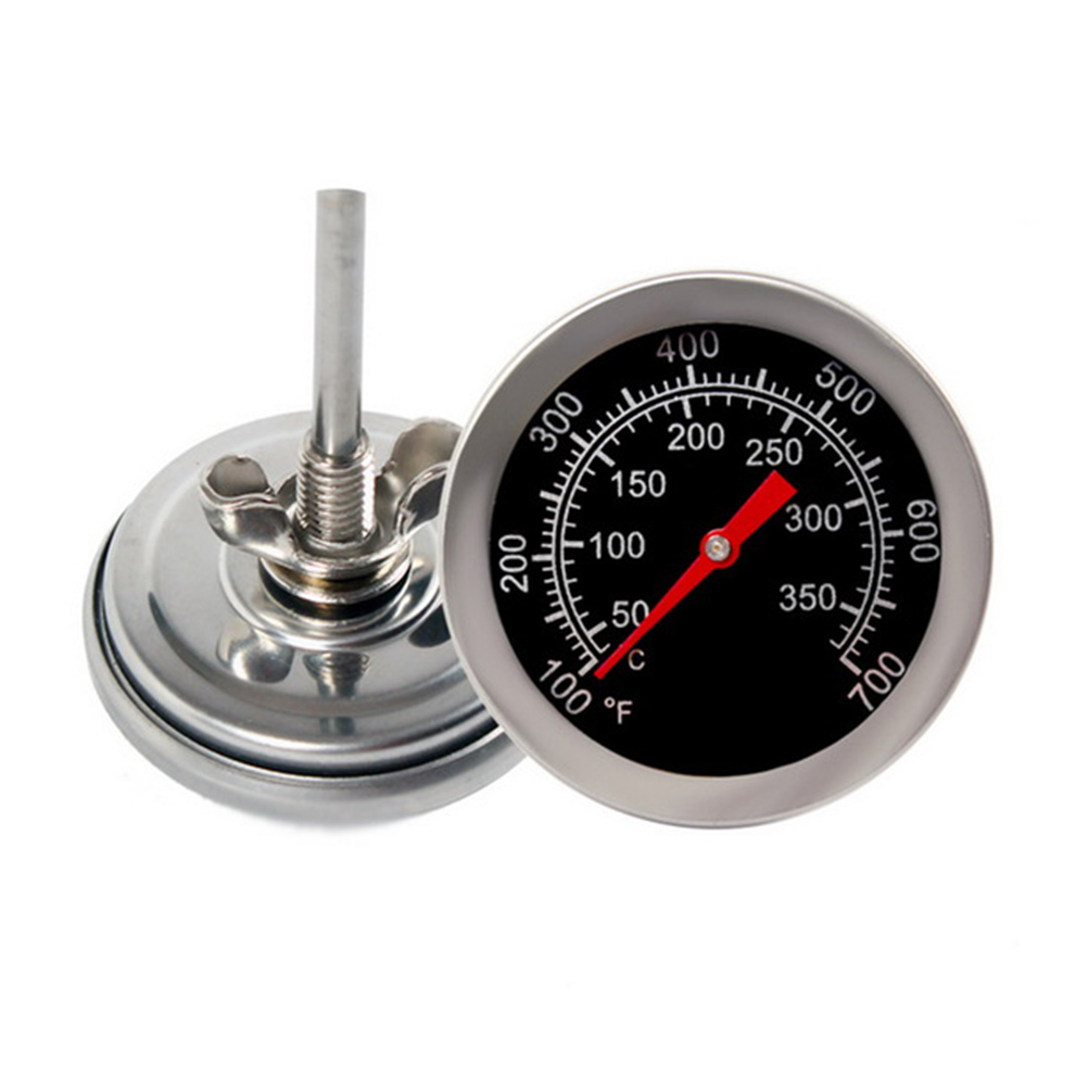 Fleischthermometer Aus Edelstahl Für Grill, Drehknopf, Temperaturanzeiger, Lebensmittelsonde, Küchenhelfer