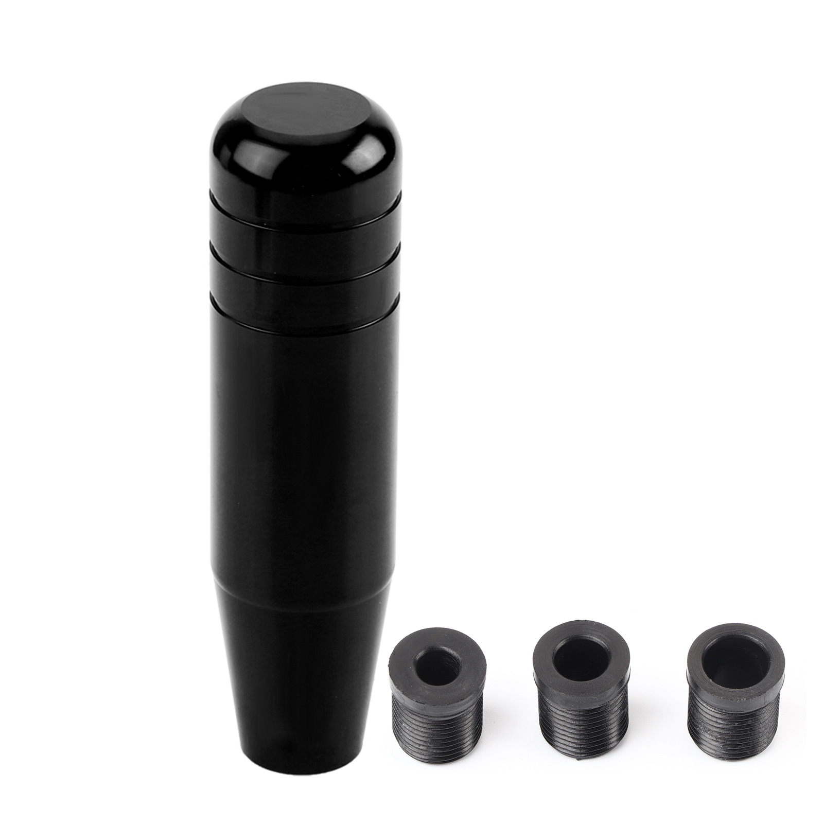 Universeller Schaltknauf Aus Aluminiumlegierung Für Pkw, 13 Cm, Schwarz.
