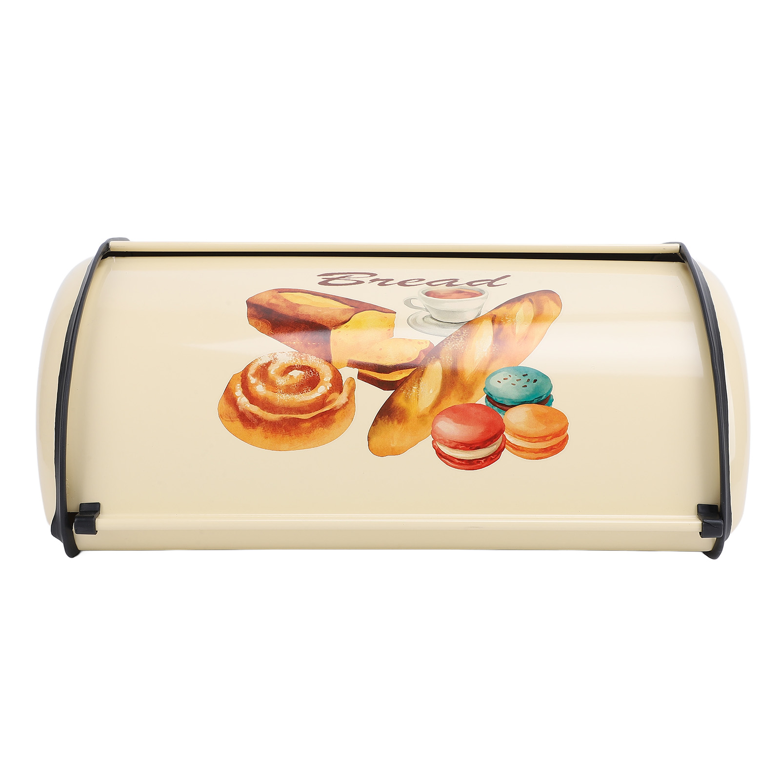 Exquisite Und Elegante Brotdose, Trommelförmig, Aufbewahrungsbehälter Aus Metall Für Kuchen, Donuts, Kekse, Geschirr, Champagnerfarbe 2