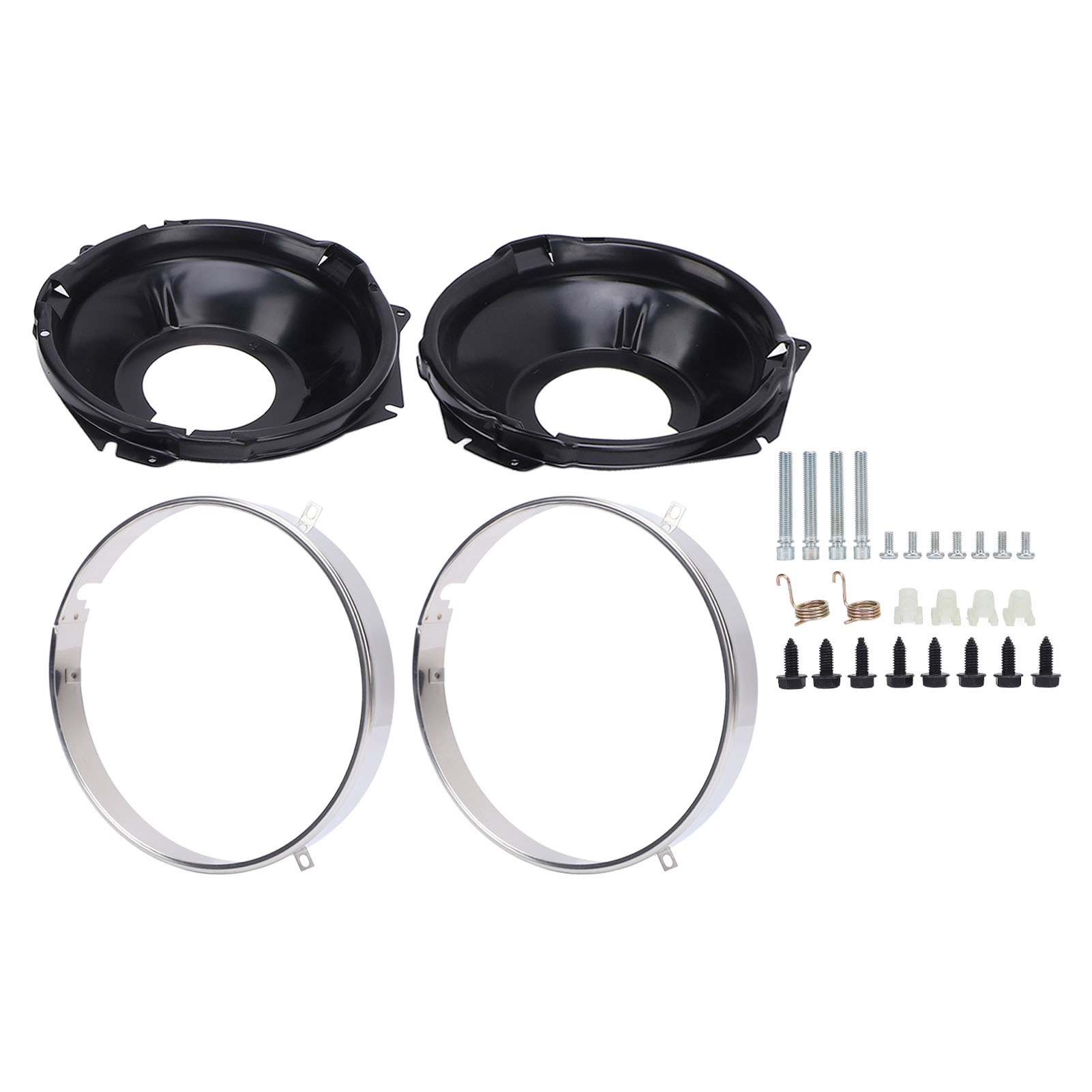 Scheinwerfer-haltering Und Montagegehäuse-kit, Edelstahl-dichtungsringe, Befestigungsmaterial Für Camaro Nova Monte Carlo.