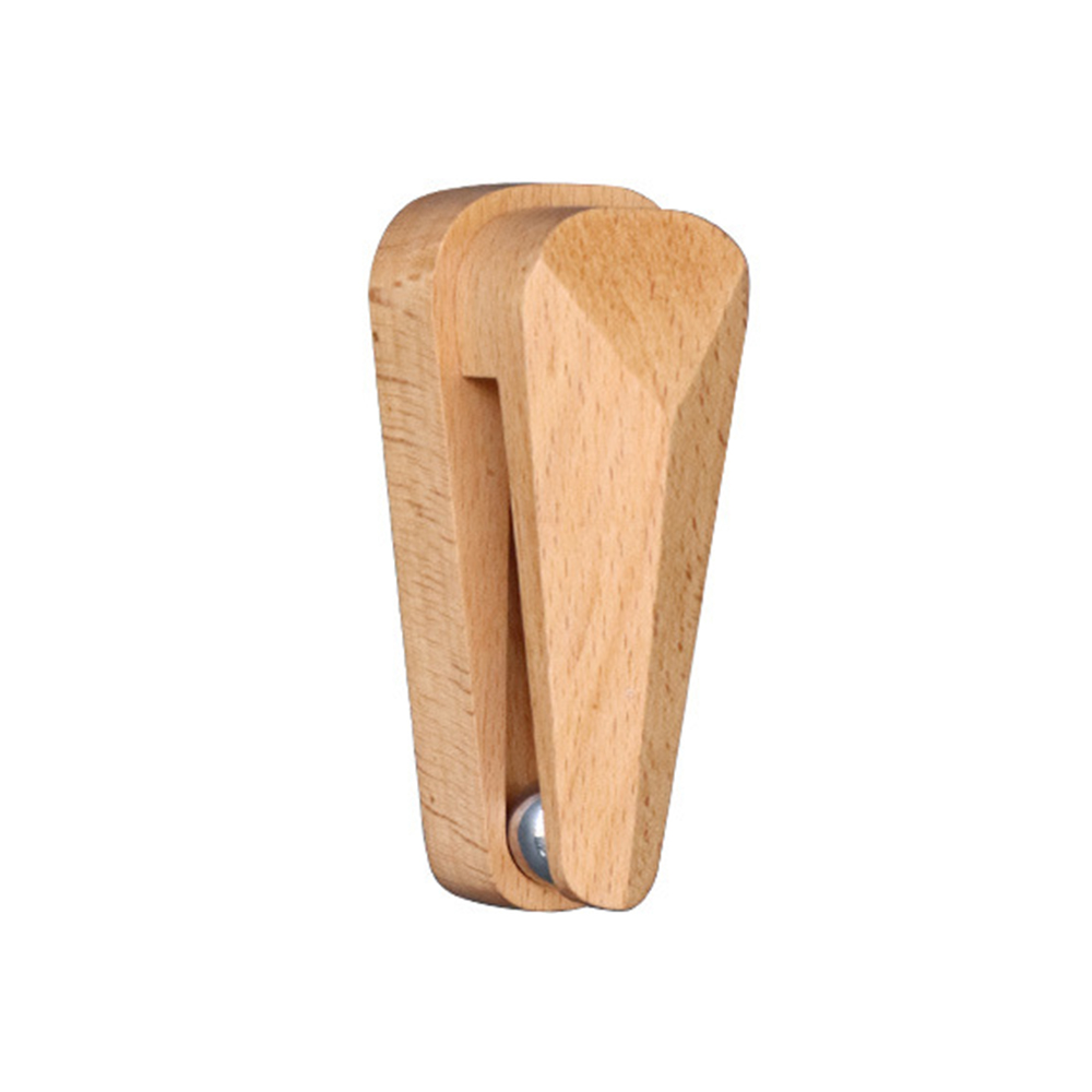 Selbstklebende Handtuchclips Aus Buchenholz Mit Einzigartiger Schwerkraftkugel Aus Kohlenstoffstahl, Multifunktionale Wandhalterung Ohne Bohren Für Schränke, Küche, Schlafzimmer