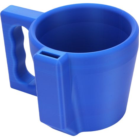 Wiederverwendbarer Eisbecherhalter, Stilvolles Design, Multifunktionale Isolierhülle Für Joghurt, Blaues Gefrorenes Dessert