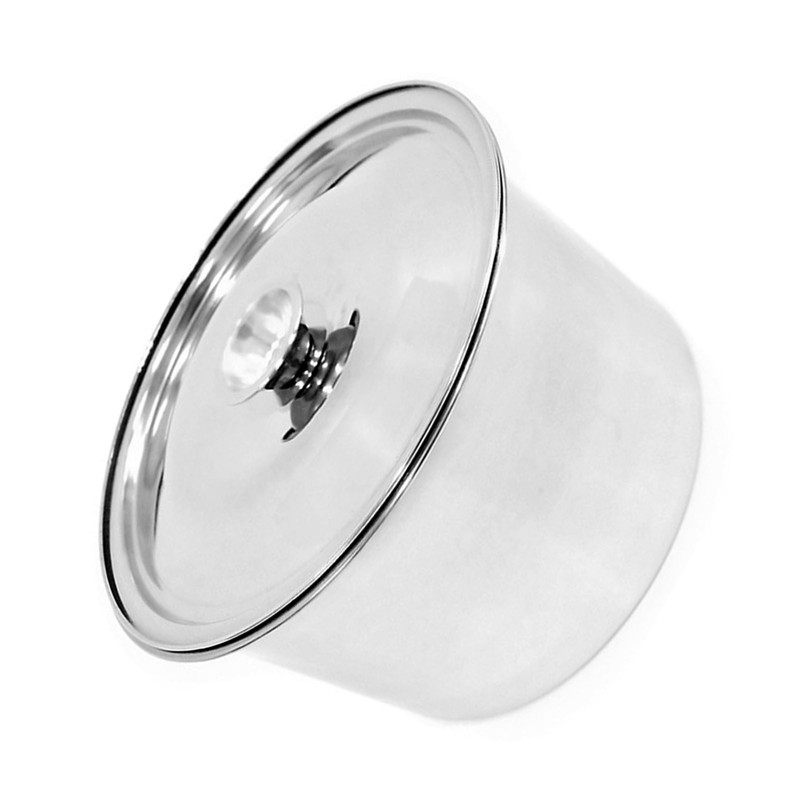 Runde Gewürzschüssel Aus Edelstahl, Große Rührschüssel Mit Deckel Zum Anrühren Von Teig, Zum Verquirlen Von Eiern Mit Öl