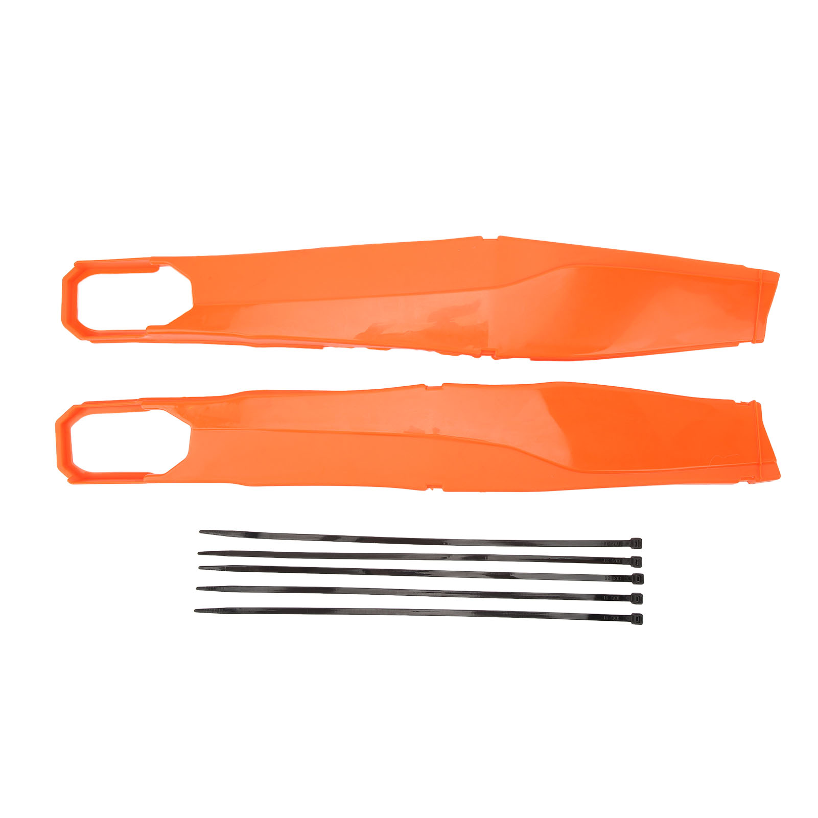 1 Paar Linke Und Rechte Schwingenschutzabdeckungen, Staubdicht, Hintere Schwingenschutzabdeckung Passend Für Exc 125 200 250 300 350 400 450 500 Orange.