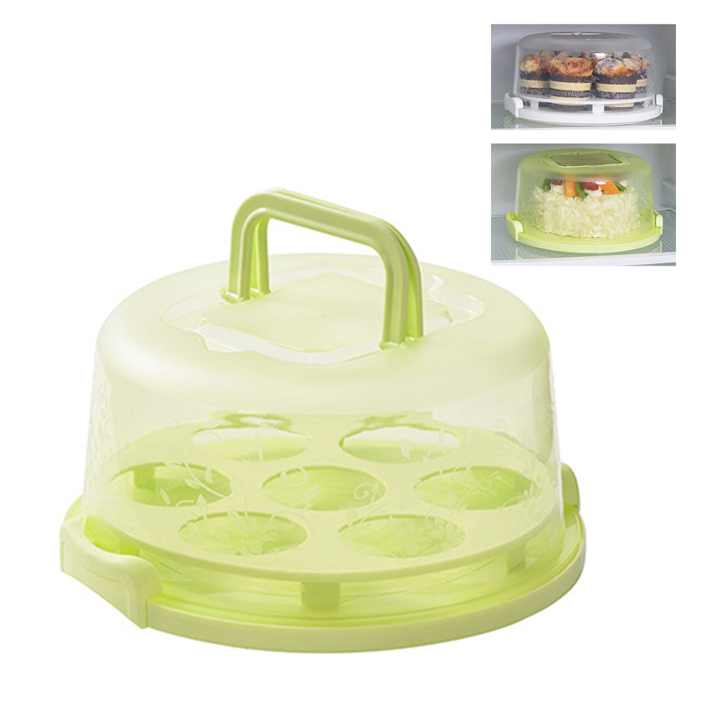 Tortenständer Mit Deckel, Desserttablett Mit Griff, Cupcake-ständer, Tortenständer