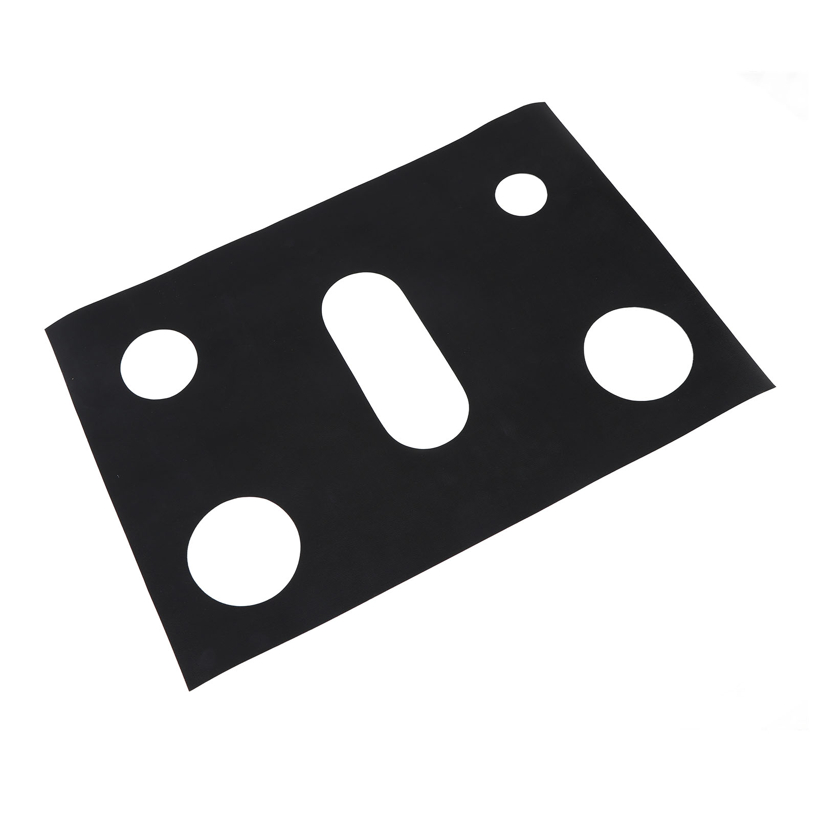 Ptfe-kochfeldschutz, Wiederverwendbar, Waschbar, Hitzebeständig, Für Gasherde, Farbe: Schwarz.