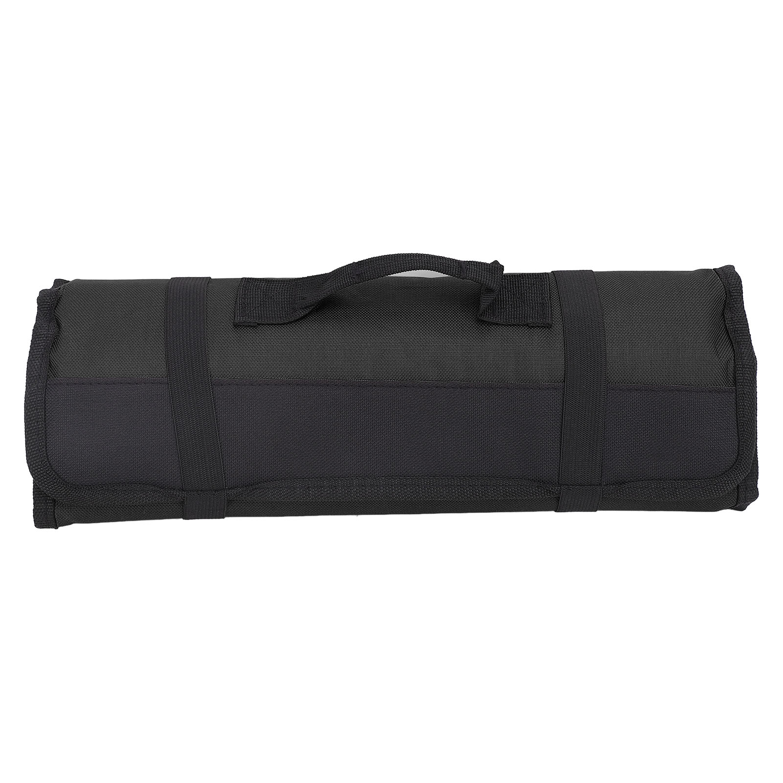 Tragbare, Multifunktionale Kochmessertasche Mit 20 Fächern, Messerhalter, Schutzhüllen Und Rollaufbewahrung Für Küche, Haushalt, Reisen Und Camping, Schwarz