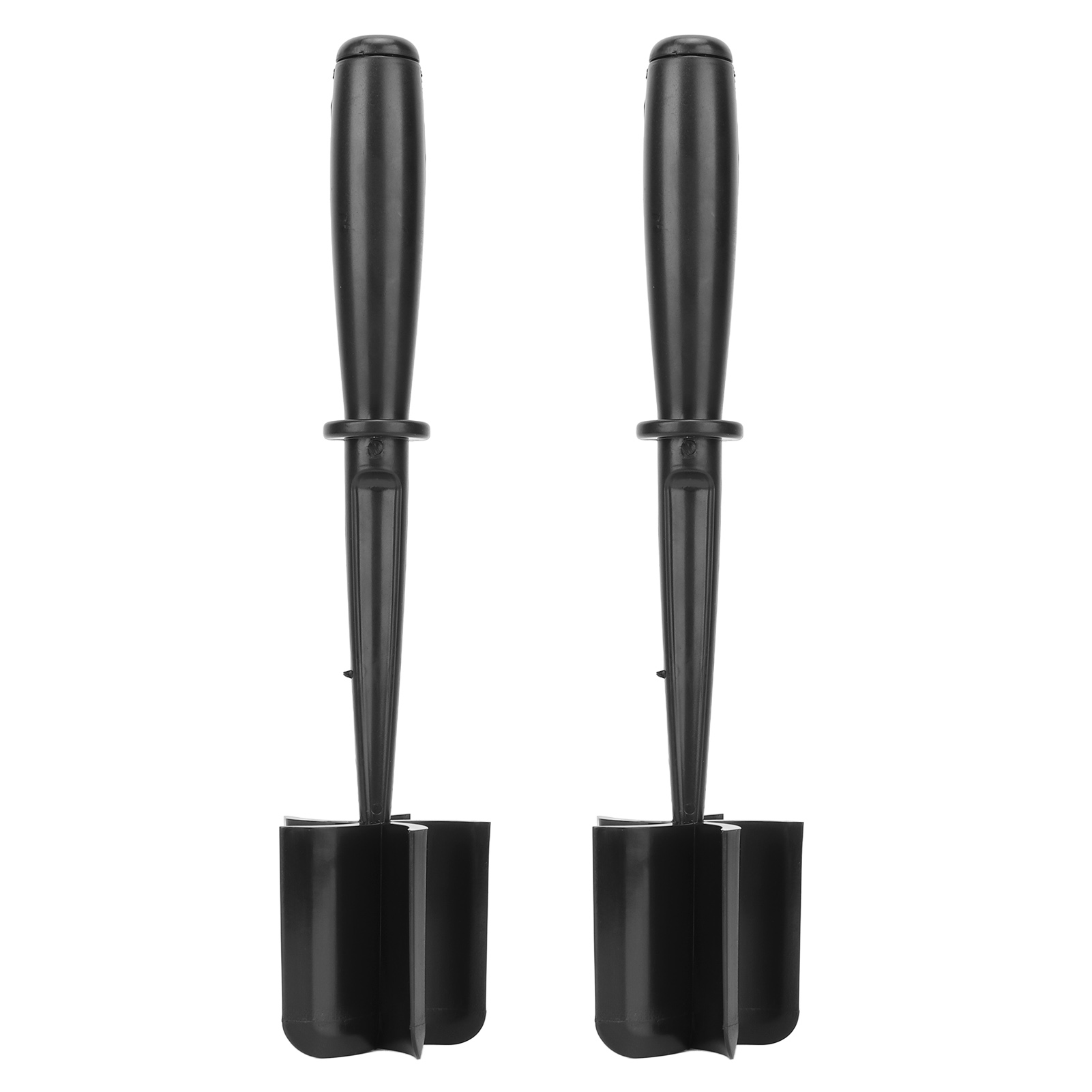 Hitzebeständiger Fleischwolf Mit Ergonomischem Nylongriff Für Hackfleisch, Hähnchen, Kartoffeln Und Hamburger, Schwarz, 2 Stück.