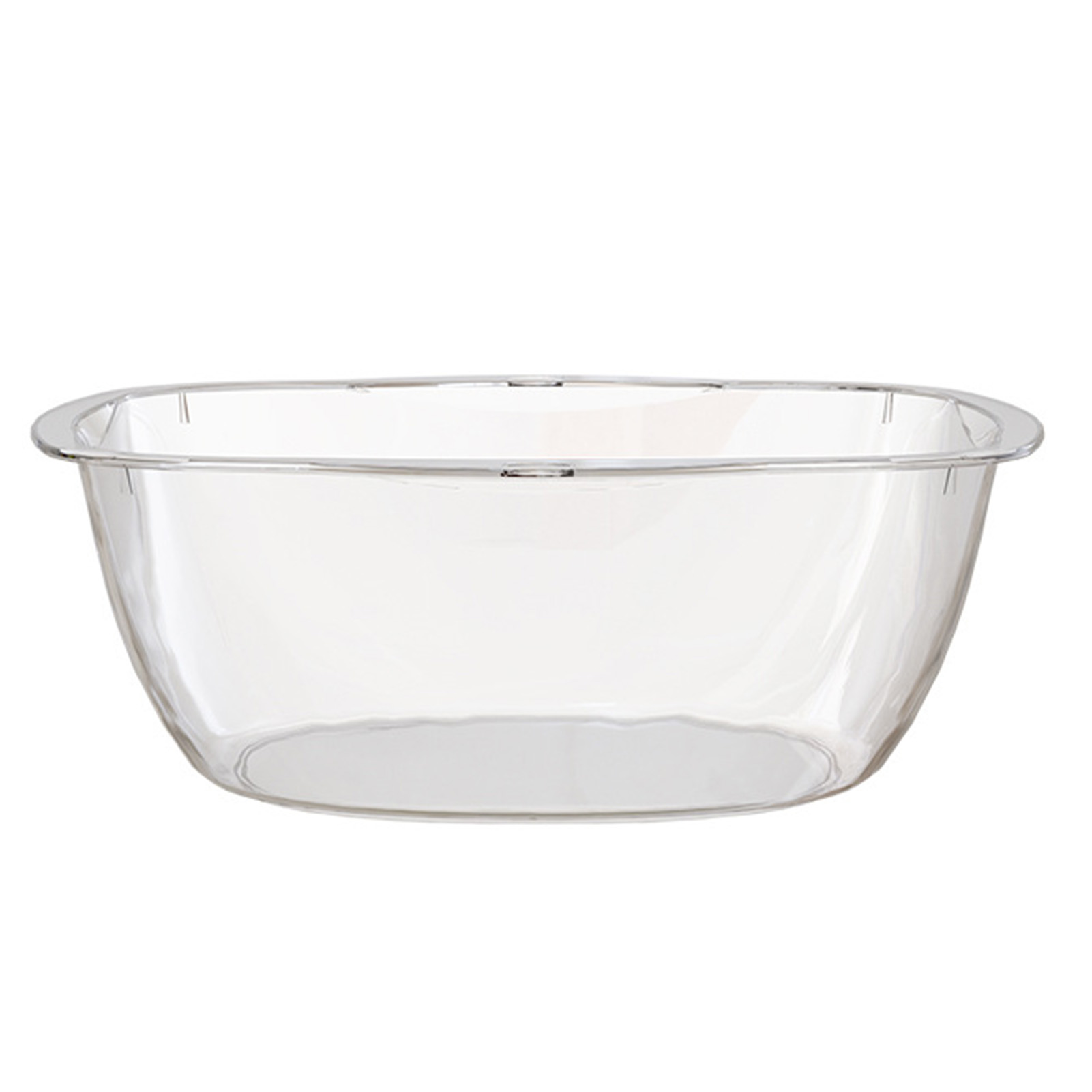 Multifunktionales, Transparentes Kunststoffbecken Zum Waschen Von Gesicht Und Kleidung, Ideal Für Zuhause Und Studentenwohnheime (größe S).