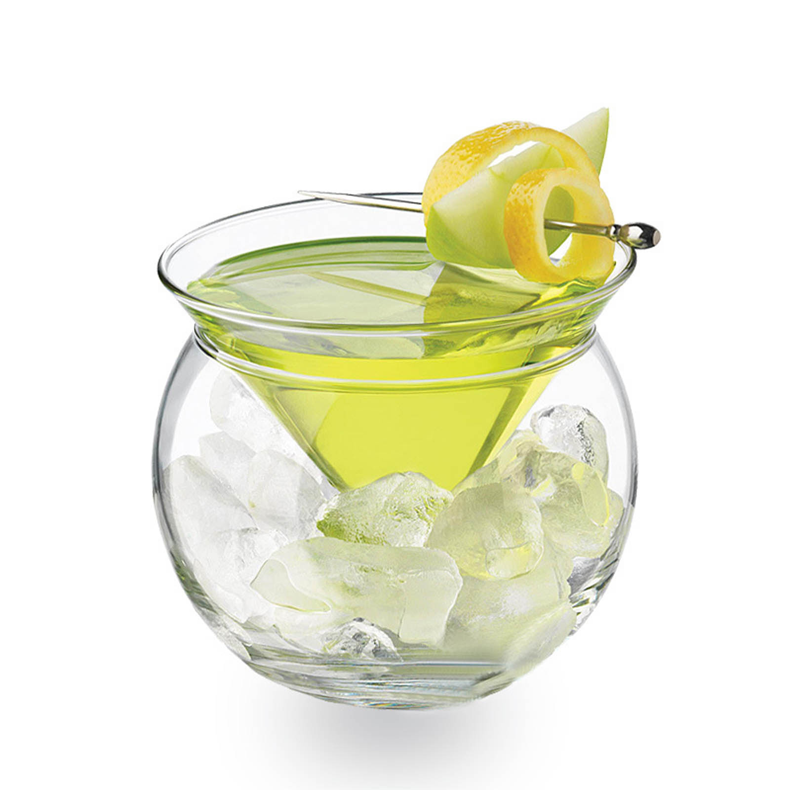 Runder Martini-glas, Kristallklar, Robust, Cocktail- Und Weinkühler, Ideal Für Partys Und Bars, 150 Ml.