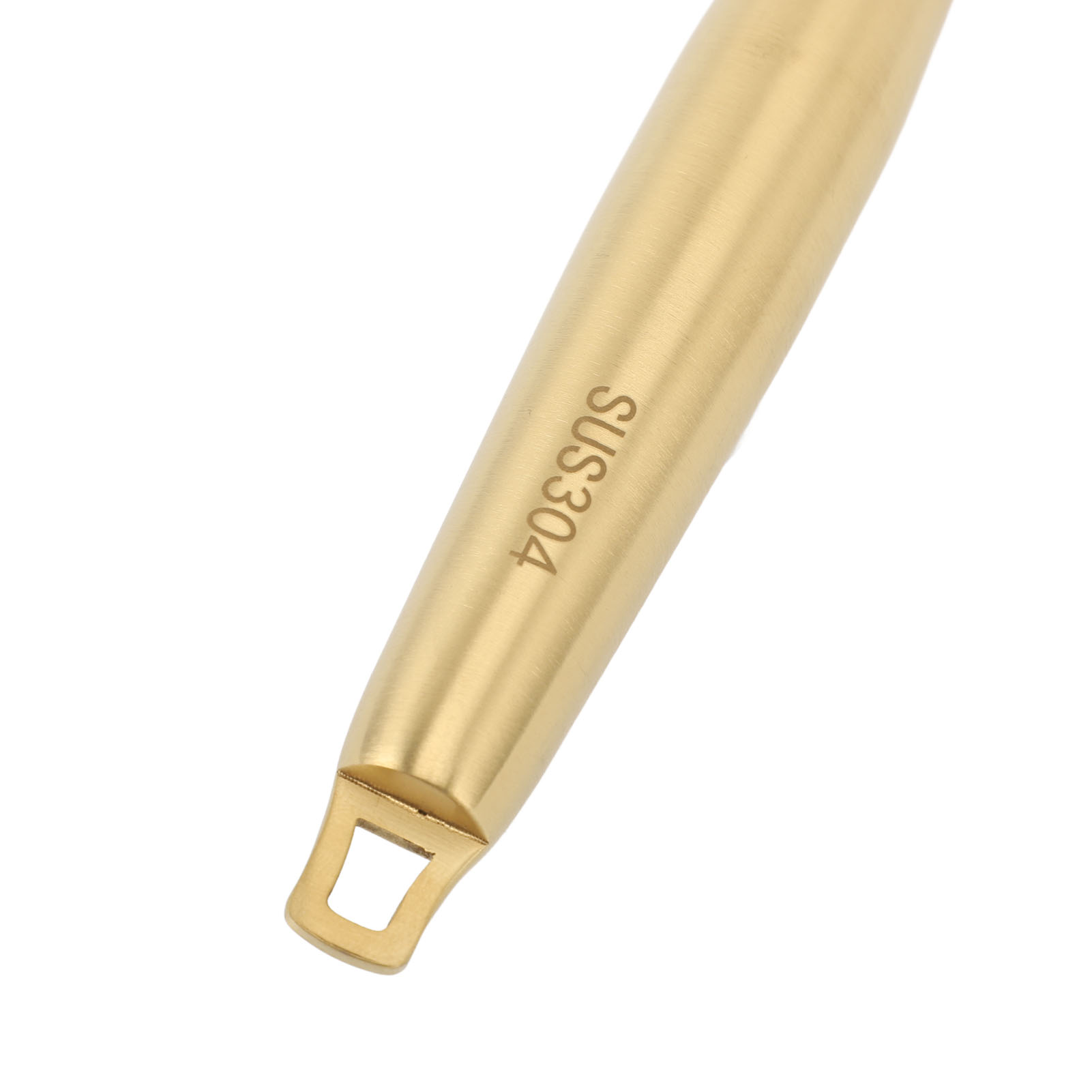 Reinigungsbürste Aus Edelstahl 304 Mit Griff Und Aufhängeöse, Ideal Für Geschirr, Töpfe, Pfannen Und Küchenspülen. Farbe: Gold.