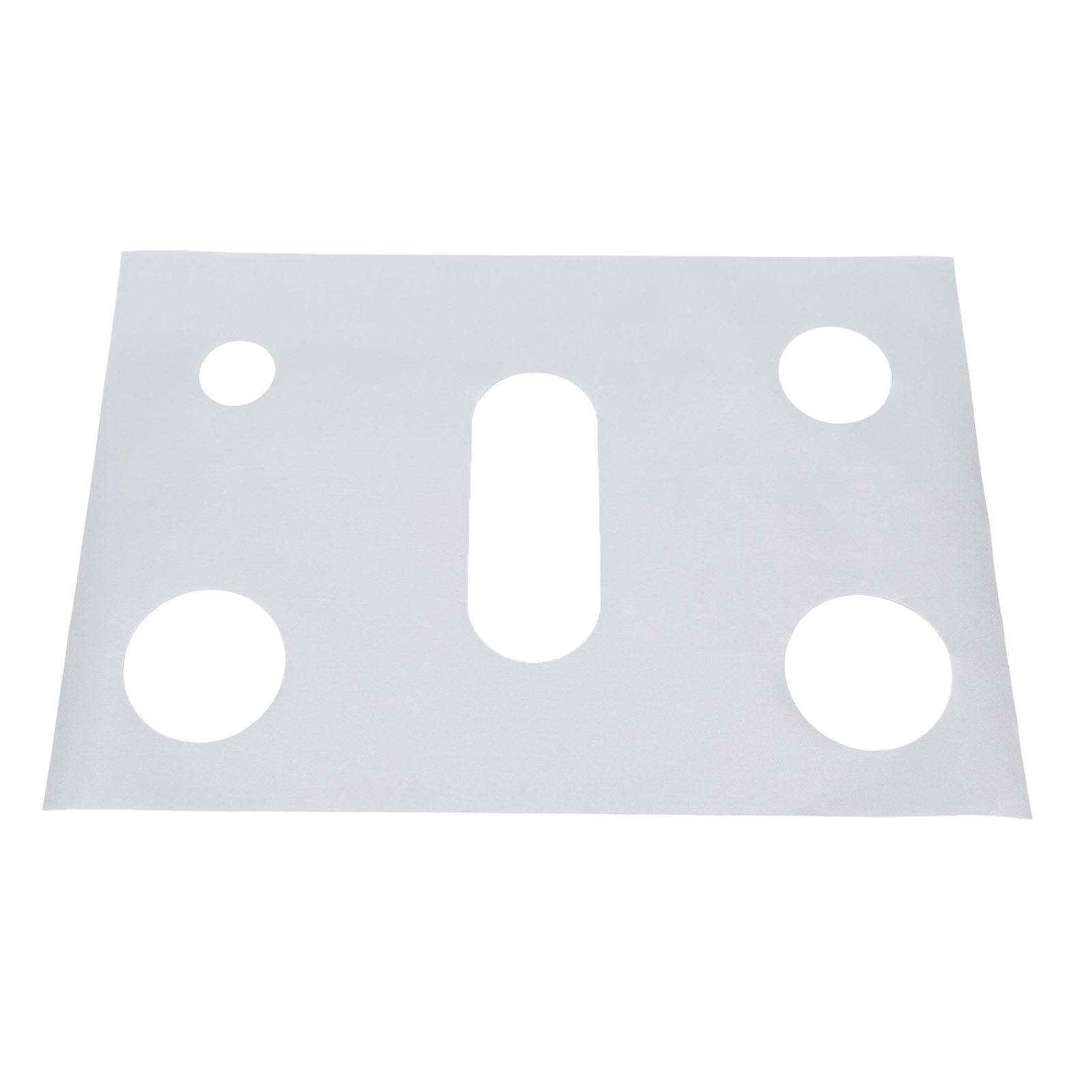 Ptfe-kochfeldschutz, Wiederverwendbar, Abwaschbar, Hitzebeständig, Für Gasherde, Silberfarben.
