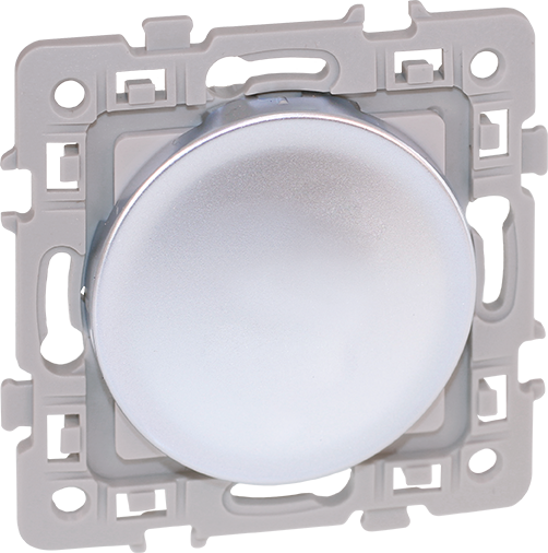 Verschlussdeckel - Quadrat Silber Farbe