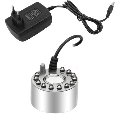 12 Led-nebellicht Für Springbrunnen Und Teiche – Luftbefeuchter ≥ 400 Ml/h – Halloween- Und Weihnachtsdekoration