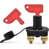 12/24v 500a Batterieschalter Kupfer Zink Kunststoff Auto Lkw Boot