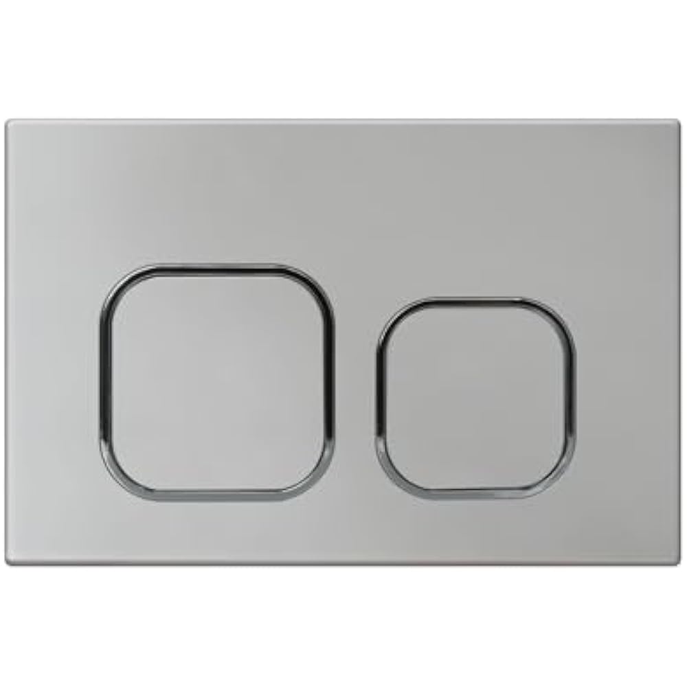 Mendorio Sigma Spülplatte Für Zweimengenspülung, Abs, 243 × 162 Mm, Silbergrau