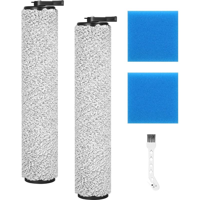 Ersatzbürstenwalze Und -filter Für Eureka New400. Zubehör Für Nass- Und Trockensauger. Enthält 2 Baumwollfilter, 2 Bürstenwalzen Und 1 Reinigungsbürste.