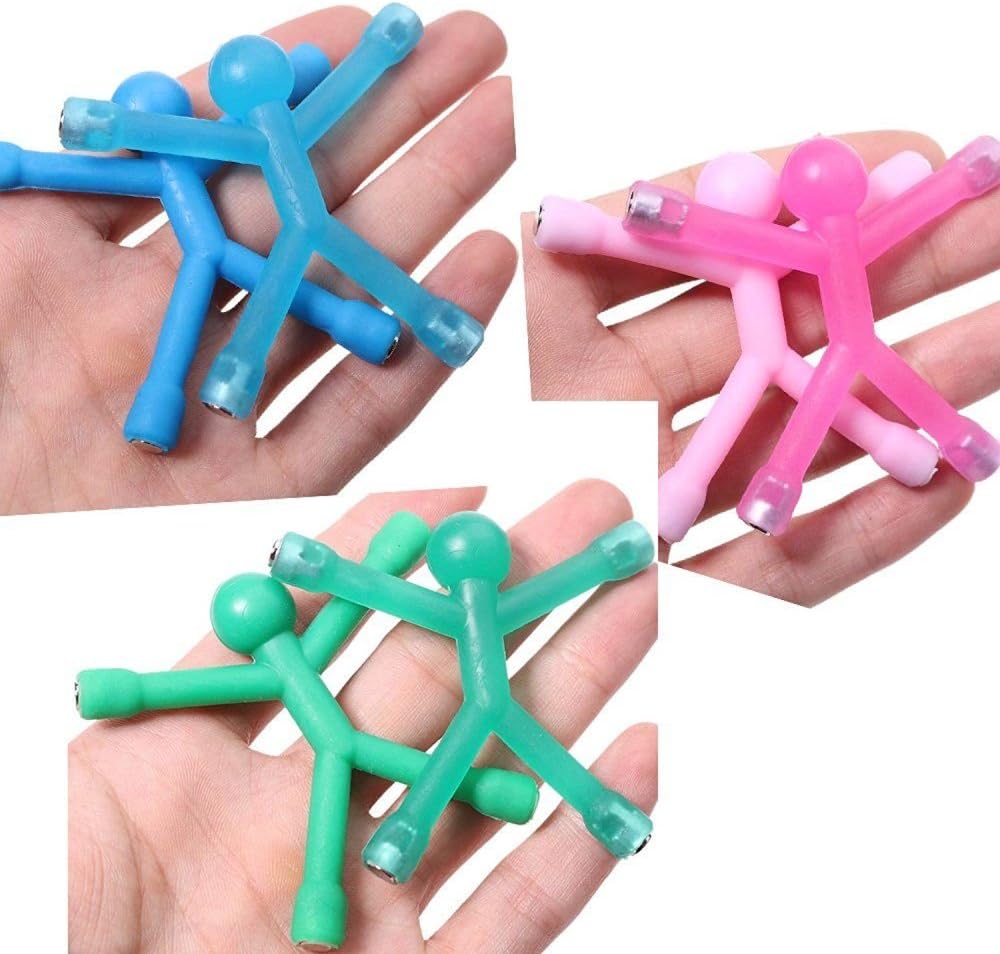 Set Mit 8 Originellen Kühlschrankmagneten Aus Weichem Gummi Für Männer