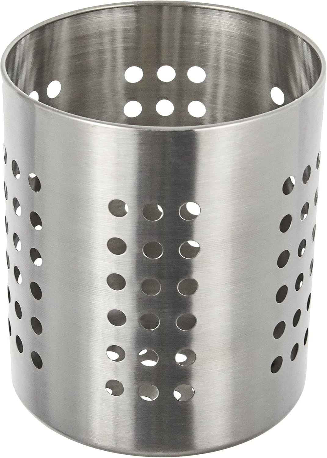 27340 Besteckkasten Aus Edelstahl, Silber, 12 X 12 X 13 Cm