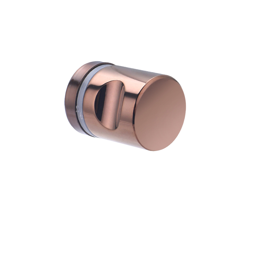 Glasduschtür Mit Doppelgriff, Passend Für Glasduschtüren (roségold, 2 Stück).