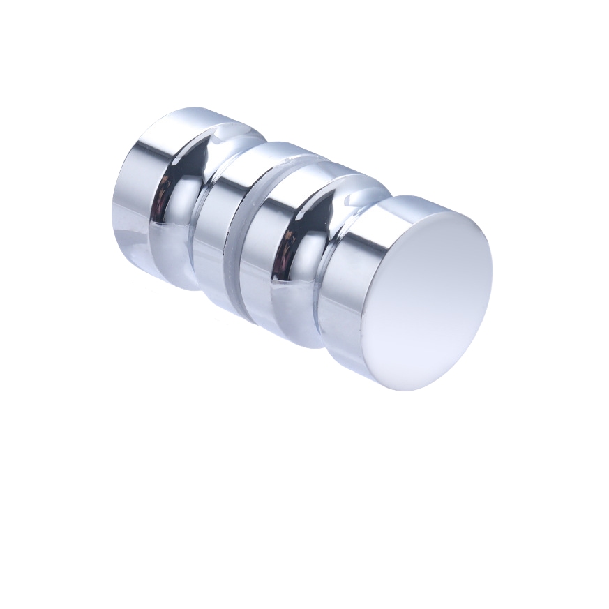 Glasduschtür Mit Doppelgriff, Passend Für Glasduschtüren (silber, 2 Stück).