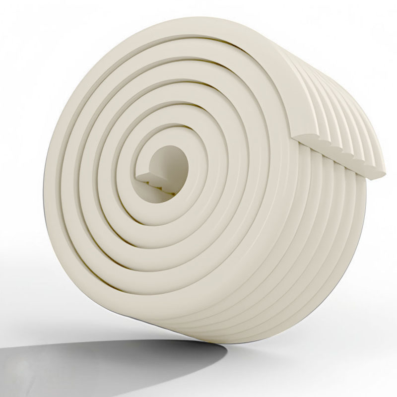Eckenschutz Für Babytische, Tischkantenschutz, Selbstklebender Eckenschutz Für Möbel (beige, 1 Rolle)