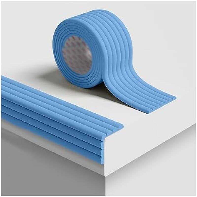 Eckenschutz Für Babytische, Tischkantenschutz, Selbstklebender Eckenschutz Für Möbel (blau, 1 Rolle)