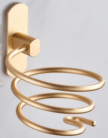 Wandhalterung Ohne Bohren Für Haartrockner, Glätteisen Und Lockenstab (gold, 1 Stück)
