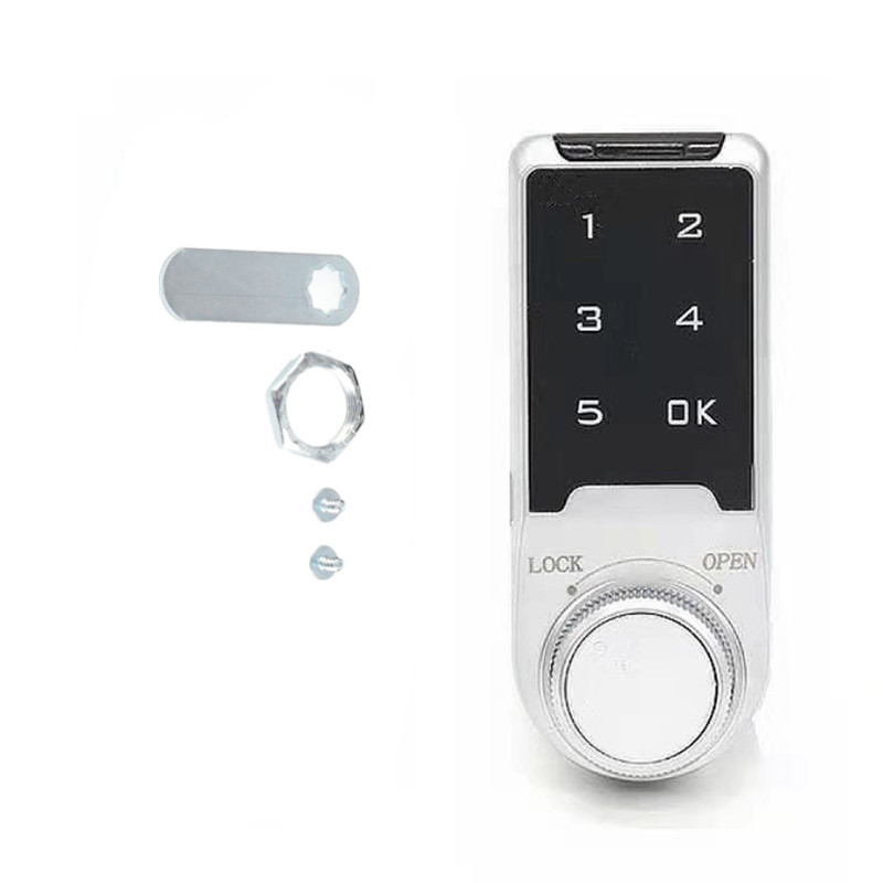 Elektronisches Zahlenschloss (silber, 20 Mm Langer Zylinder, 1 Stück)