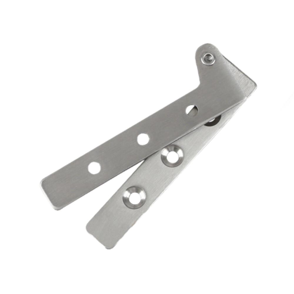 Ein Satz Von 4 Universal-drehbändern (ca. 10 Cm) (5,5 Mm Bohrung) Für Schranktüren, Silberfarben.