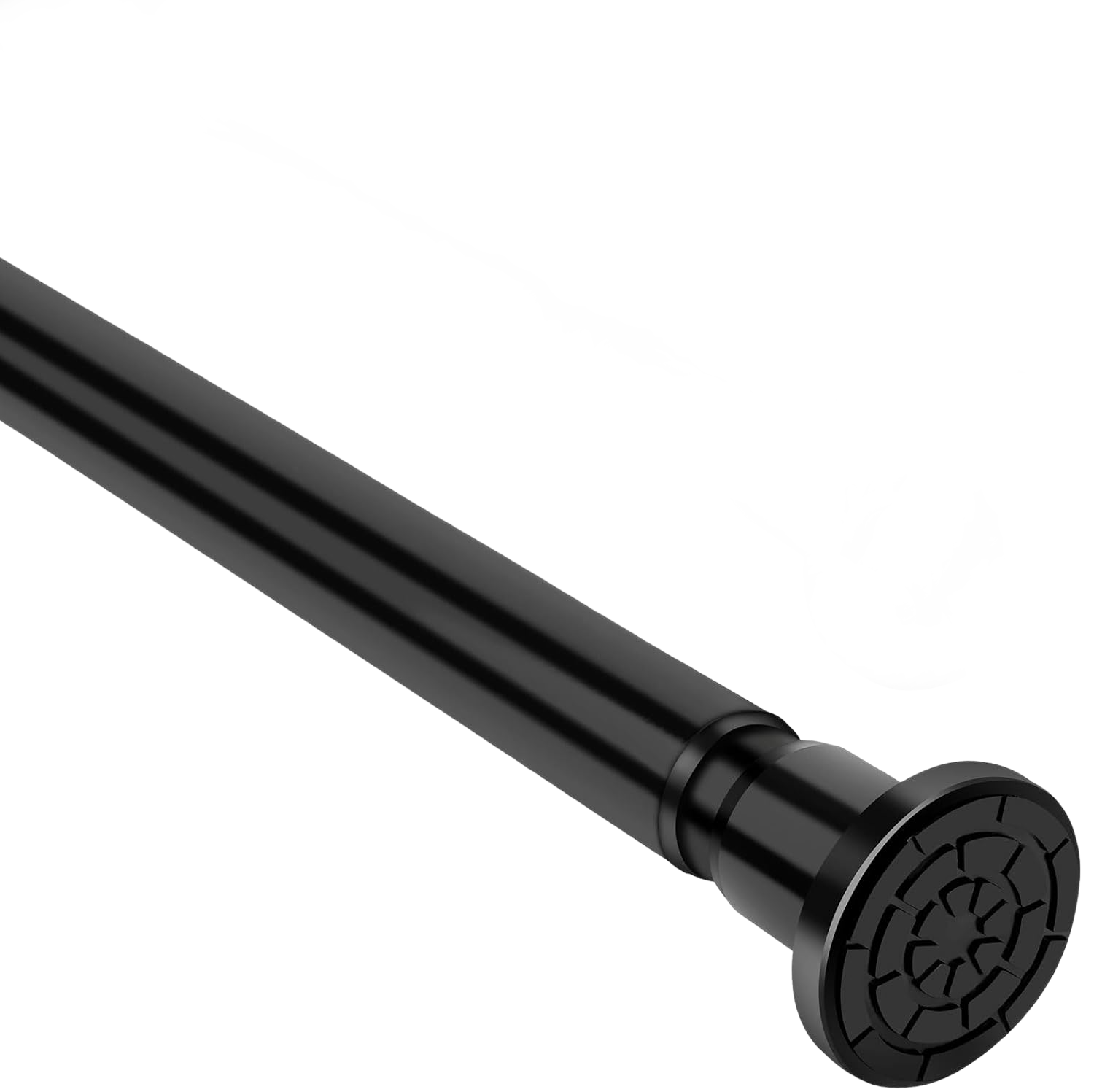 Gardinenstangenmontage Ohne Bohren. Länge: 71 Bis 205cm. Geeignet Für Ankleidezimmer, Badezimmer Und Balkone (schwarz, 1 Stück).