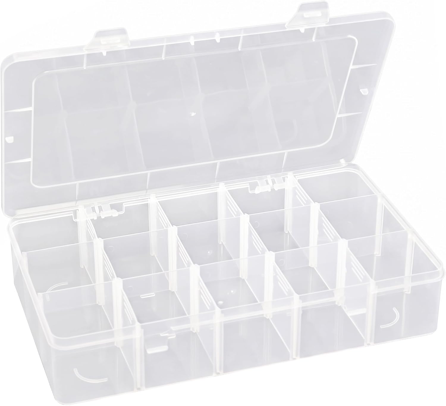 Aufbewahrungsbox Aus Kunststoff Mit Trennwänden, Perlenaufbewahrungsbox, Werkzeugaufbewahrungsbox (1 Stück)
