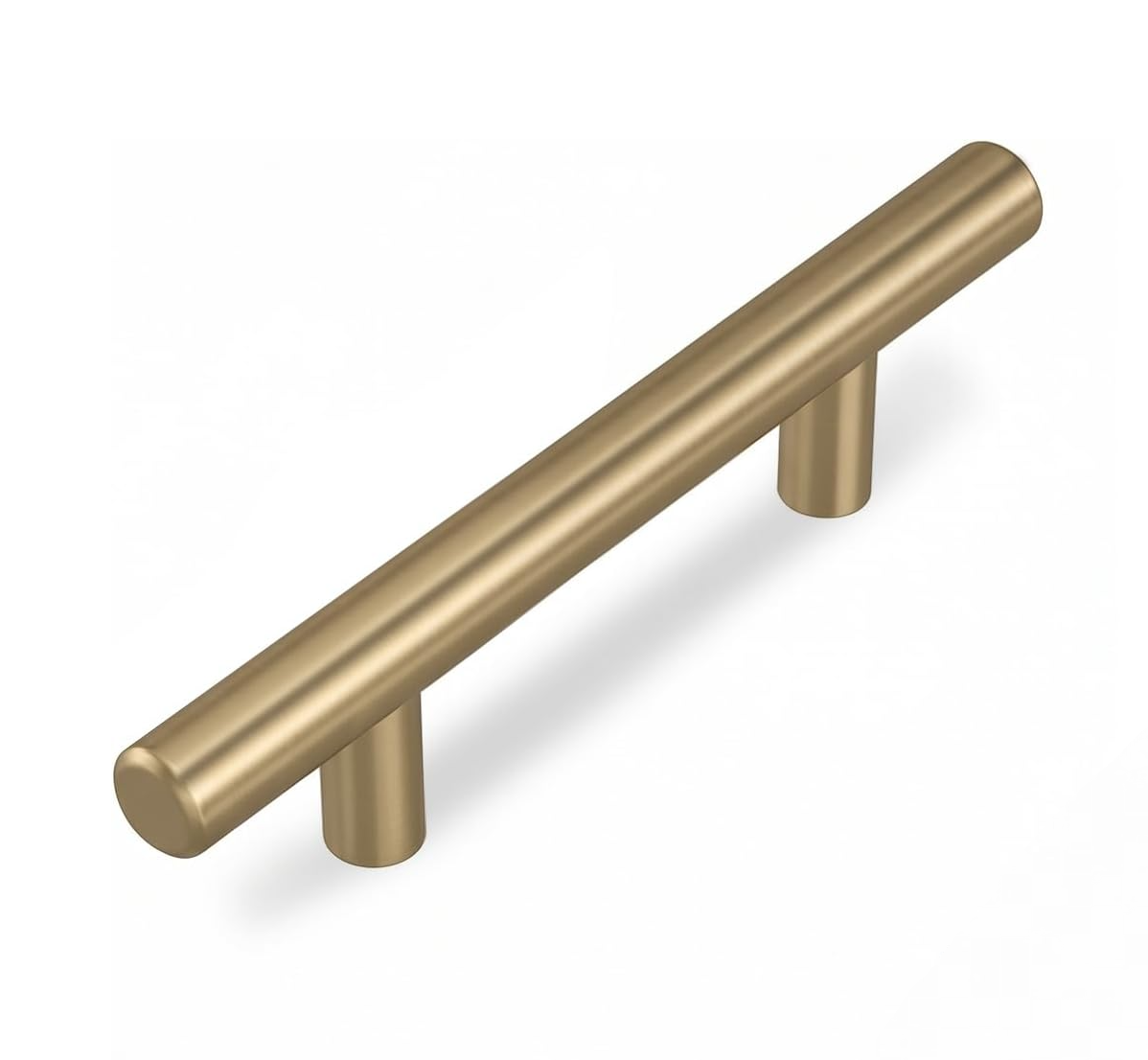 Möbelgriffe, Schubladengriffe, Doppellochgriffe, 12,8 Cm Lochabstand (gold, 1 Stück)